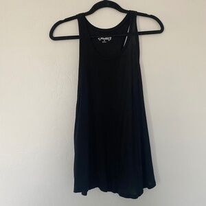 Mudd Solid Black Racerback Tank Top/ Size Medium